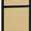 Paravent pliable à quatre panneaux avec pin, léger, polyvalent, esthétique texturée naturelle, hauteur de 71,41 pouces, écran pliable de 68,16 po pour un repositionnement facile, 16,81 lb, 0,75 de large, et plus