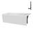 Streamline 60 in. x 30 in. Acrylic Right-Hand Drain Alcove Bathtub in Glossy White With External Drain-101699345