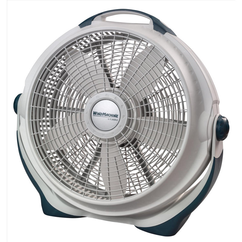 Lasko Wind Machine 23.88 in. H X 20 in. D 3 speed Floor Fan