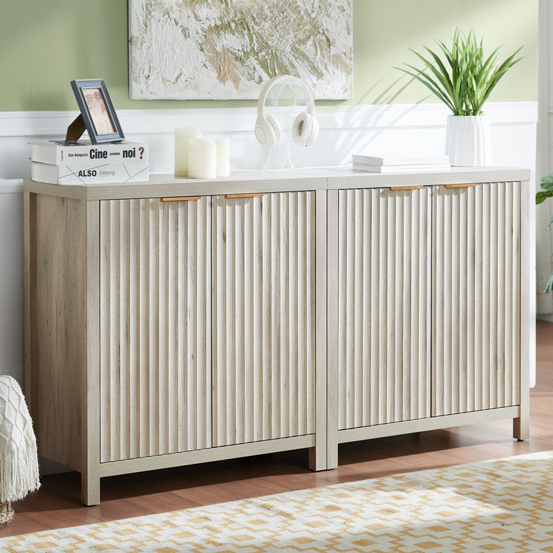 Buffet 61 "Nicolee, Chêne gris-beige