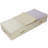 Ultra Large Under Bed Storage Organizer Box With Lid, Folding Design With 6 Handles, Beige
