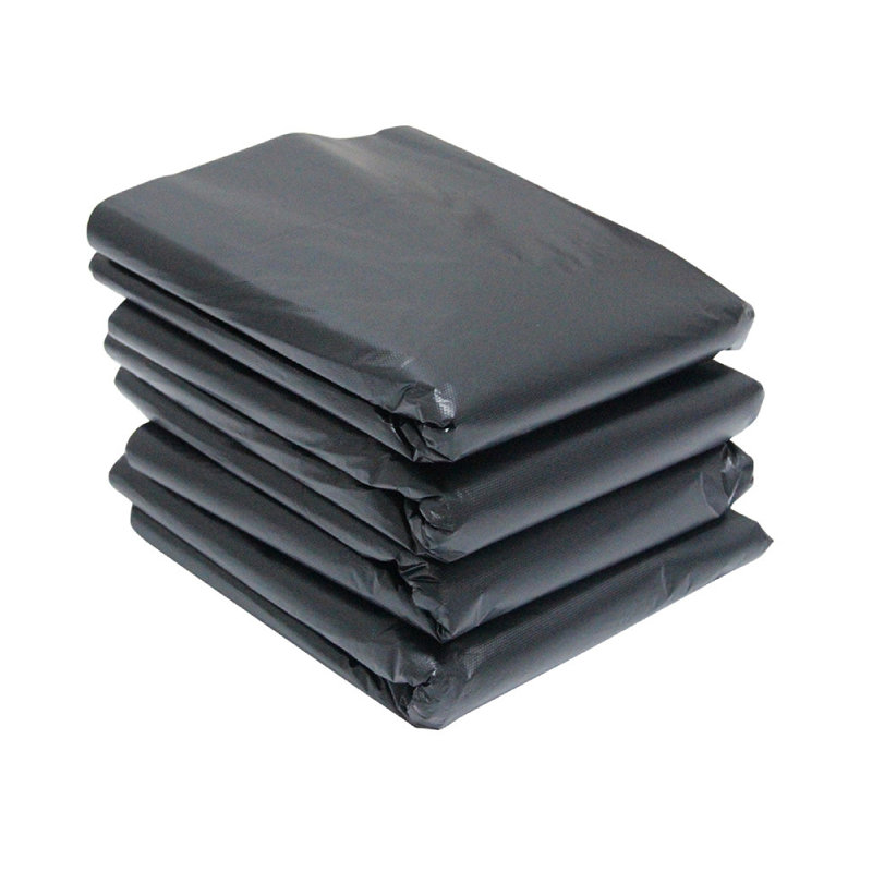 Sacs poubelle, 50 sacs poubelle noir grande taille grande capacité 55 x 65 cm