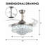Jadarien 42 Ceiling Fan-590729487