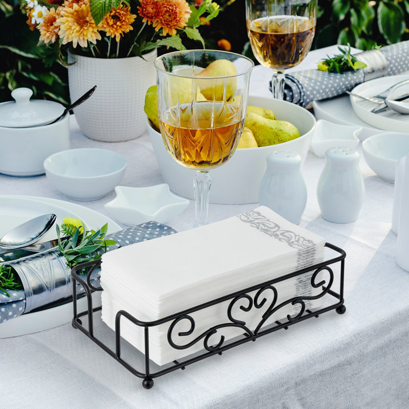 Metal Flat Napkin Holder