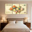 «Rose Paris Roses», ensemble de 3 impressions sur toile-917654550