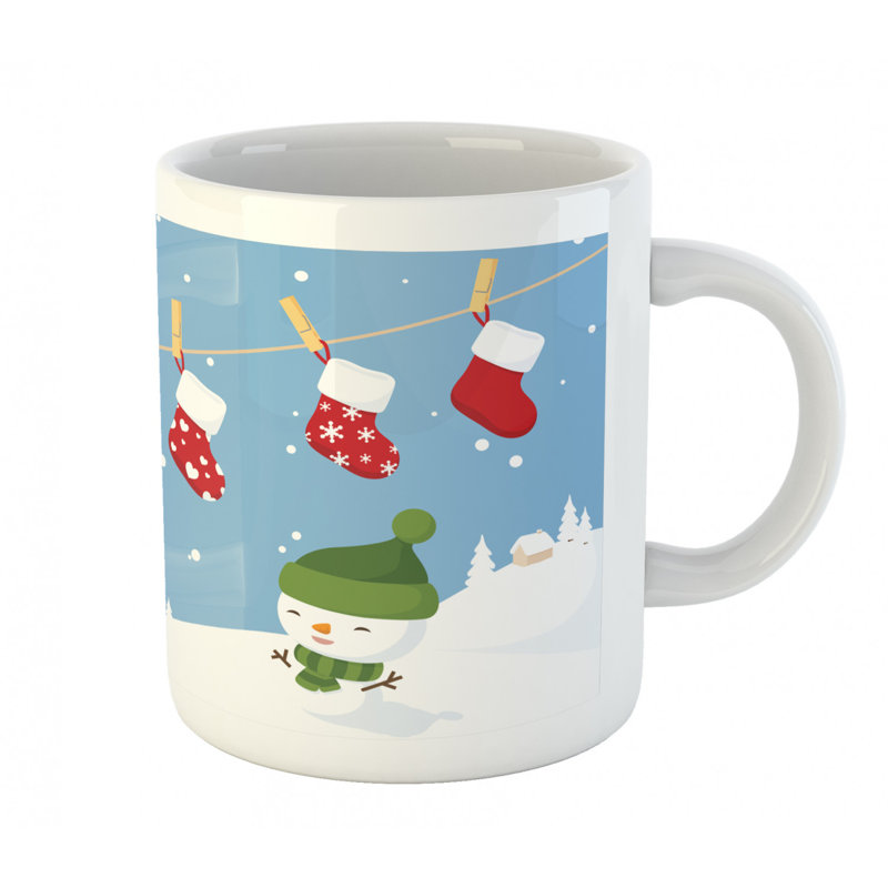Grande tasse à café pour les oiseaux et les chaussettes