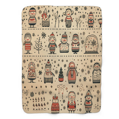 Snowy Joy - 1 pièce Sherpa Premium