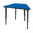 Apex Series Whiteboard Adjustable Trapezoid 1 Students Activity Table-1498758621