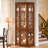 71" Tall Corner Cabinet with Multi-Colour LED Lights, 5-Tier Corner Display Cabinet with Doors