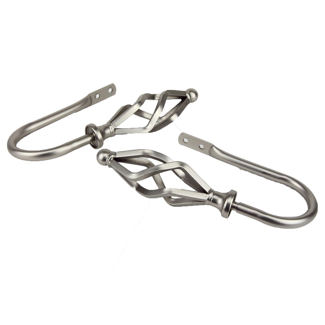 Baltz Curtain Holdback (Set of 2) Alcott Hill® 