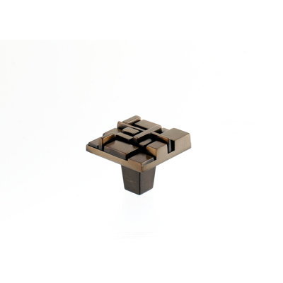Offset 1 1/2" Length Square Knob