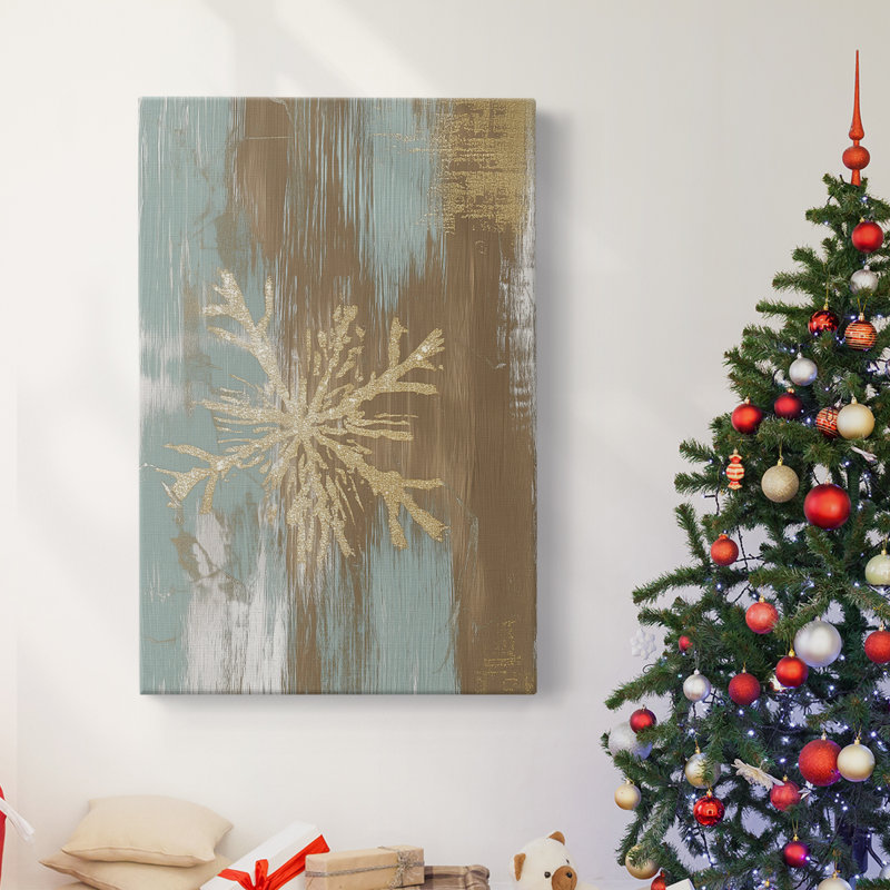 Art des Fêtes de Noël - Toile tendue avec châssis CLXVI, H 18 po x l 12 po