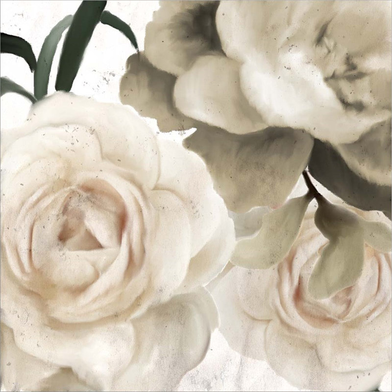 Glam Plants & Flowers Wall Decor on Canvas