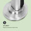 6824 Electric Standing Patio Heater