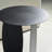 Modern Geometric Round Metal Accent Table-1245814644