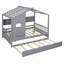 Lit en bois avec couchette-512278240-512278045