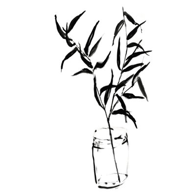 Sumi-E bambou II