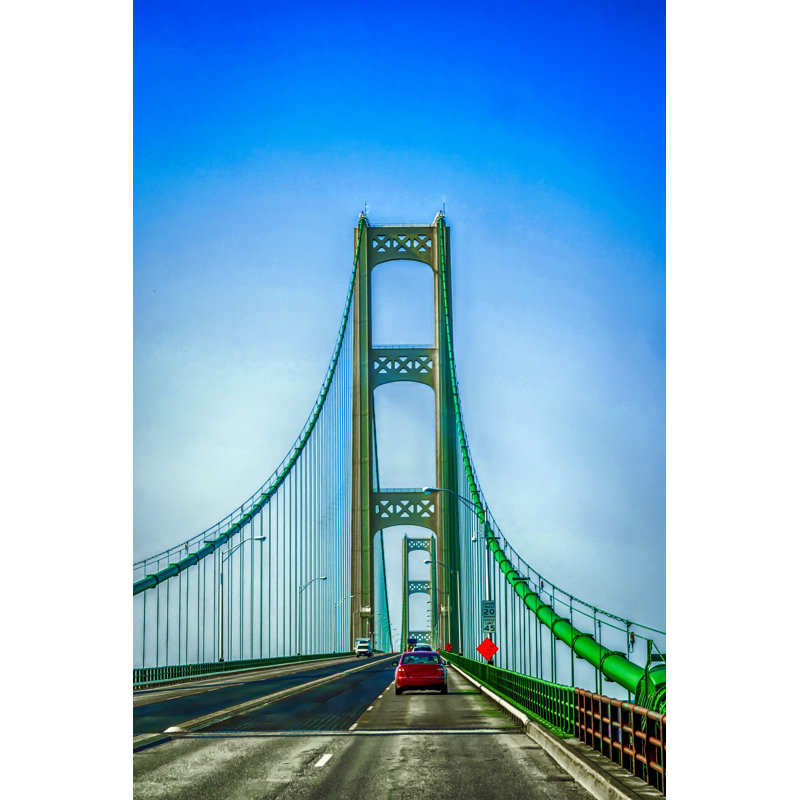 Pont suspendu sur toile Williamsdale Mackinac, H 18 po x l 12 po