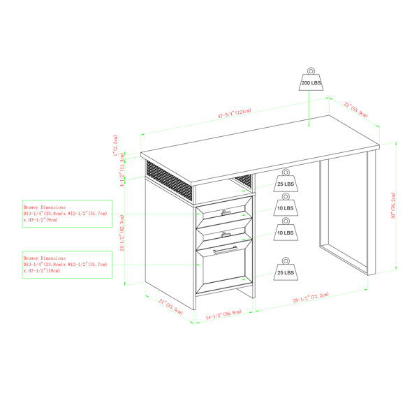 Dimensions du produit