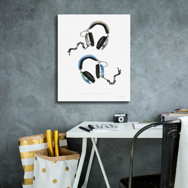 Art mural sur toile Epic Graffiti, H 24 po x l 20 po x P 0,75 po