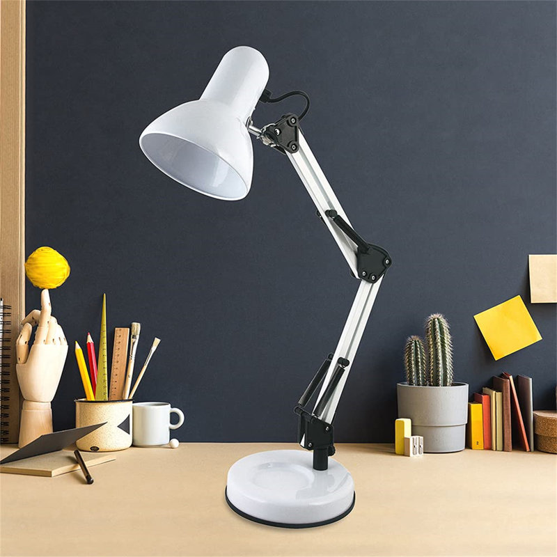 Arzelia Adjustable Desk Lamp, White