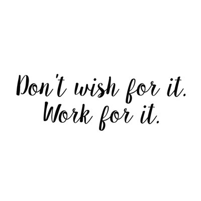 " Wish Work "