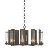 New Town 10 - Light Unique/Statement Wagon Wheel Chandelier