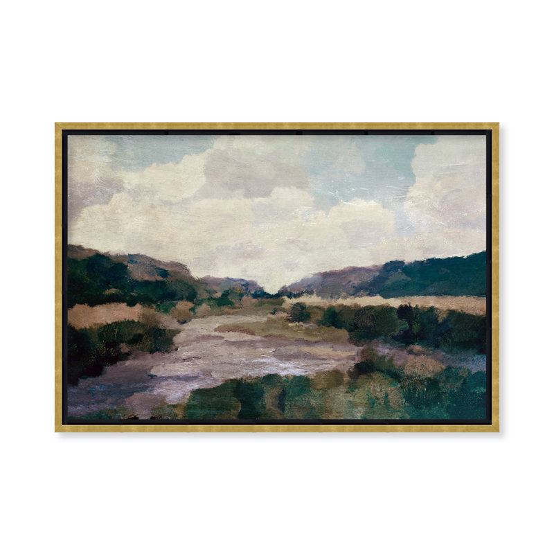 «Kernow Stream» inspiré de la nature par Dan Hobday, H 30 po x l 40 po
