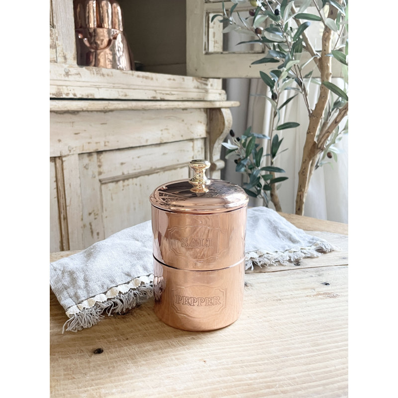 Coppermill Kitchen Vintage Inspired Salt&Pepper Cellar