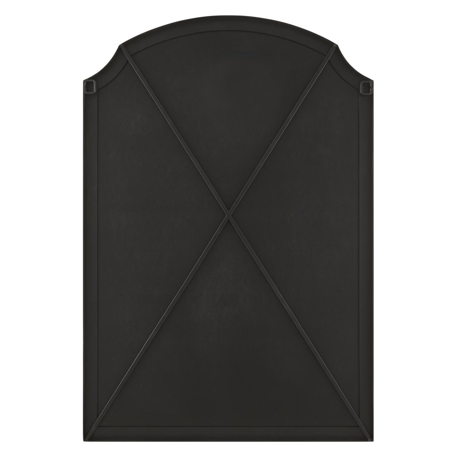 Galey Alix x Livabliss Landon Mirror, Matte Black, 35"  x 24"
