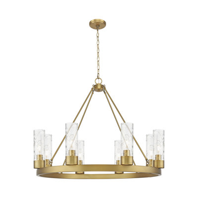 Jaiwan - Lustre 6 lumières avec abat-jour