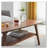 Rectangular Coffee Table with Solid Wood Top-827049415-827049414