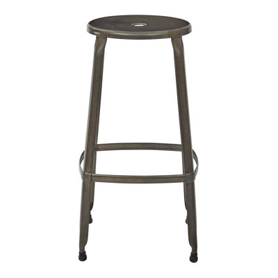 Newark Upholstered Counter Stool with Metal Frame