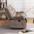 2-Piece Modern And Upholstered Soft Manual Reclining Living Room Set-109867511