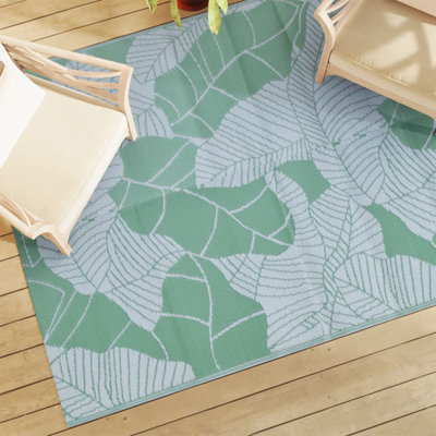 Westrem Double Layer Indoor / Outdoor Area Rug