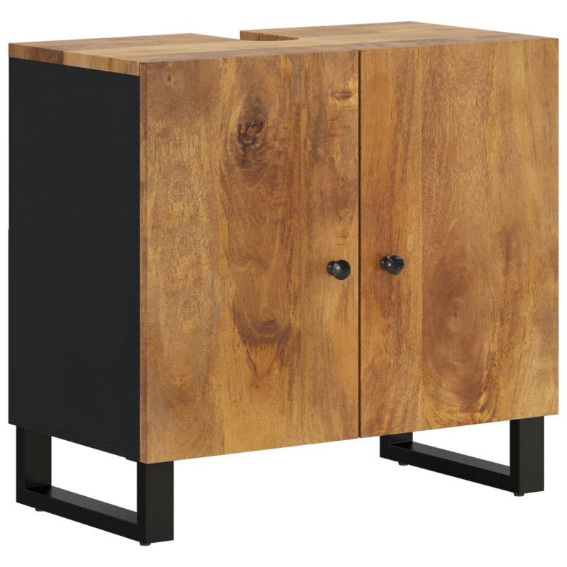 Schellsburg 62cm Bathroom Vanity Base Only, Dark Mango Brown