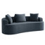 Canapé en tissu pelucheux Boneless-1244656320