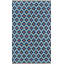 Thompson Wool Geometric Area Rug in Navy-1194029930