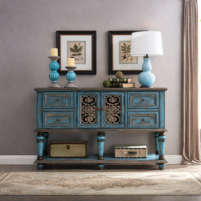 Console American Retro, Bleu