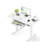 Standing Desk With Keyboard Tray, Height Adjustable Small Table,Computer Desk  For Home, Office