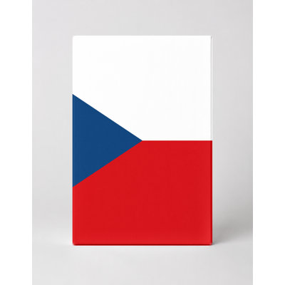 Czech Republic Flag — National Flag Canvas Wall Art