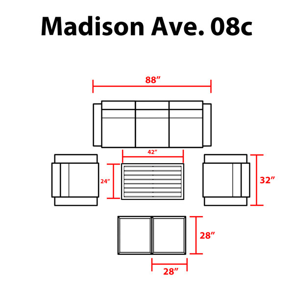 MADISON AVENUE CUSHION M 1ST