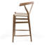 Leonidas Counter Stool with Solid Wood Frame-157944719