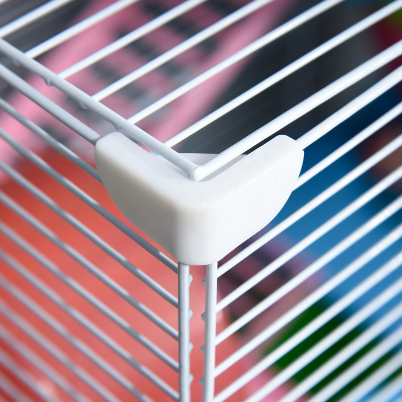 Cage à hamster à 5 niveaux avec tubes et tunnels PawHut