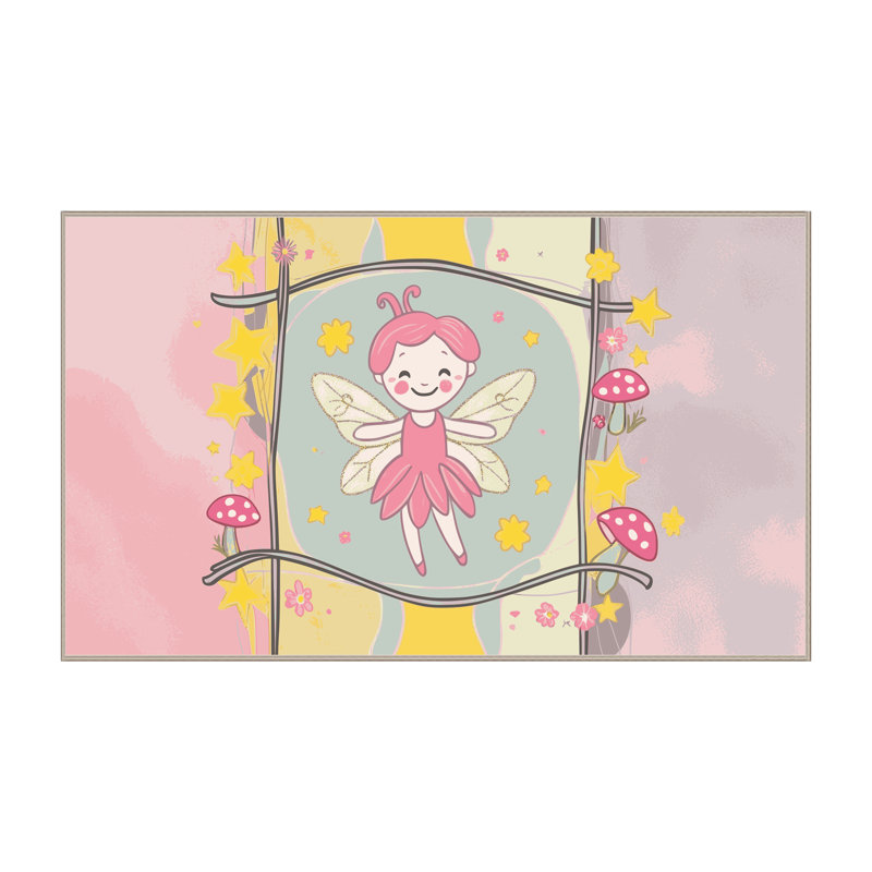 Tapis fantaisie East Urban Home, Rectangulaire 2 pi x 3 pi