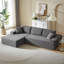 Corduroy L-Shaped Sectional-1839259152-1839259155