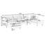Canapé modulaire en similicuir Gantz-222036767
