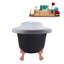1549.4mm x 701mm Freestanding Soaking Acrylic Bathtub-1279436802-1279436804