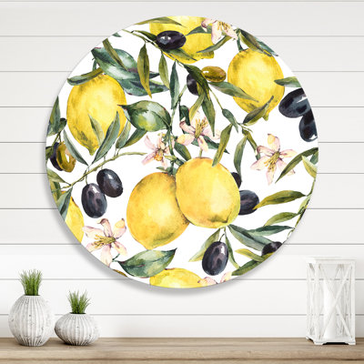 " Lemon And Olive Branches I "
