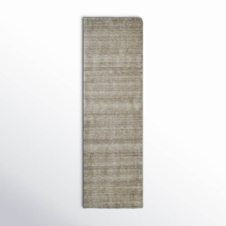 Kaden Handmade Wool Gray Rug